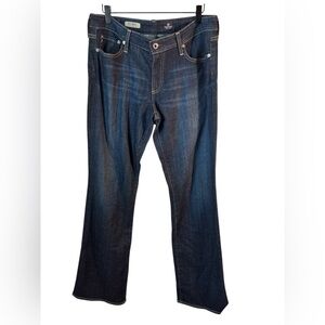 AG Adriano Goldschmied Jeans Womens Size 31R Blue The Jessie Curvy Boot Cut Dark